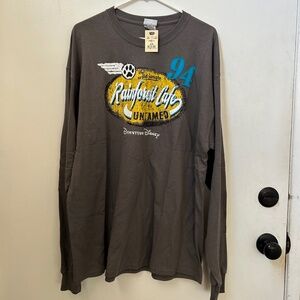 Downtown Disney Rainforest Cafe Long Sleeve Tee, Mens XL